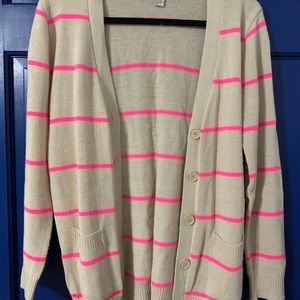Striped cardigan